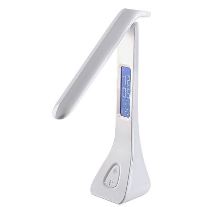 Rabalux - Candeeiro de mesa LED com regulação e ecrã LED/7W/5V 4000K branco